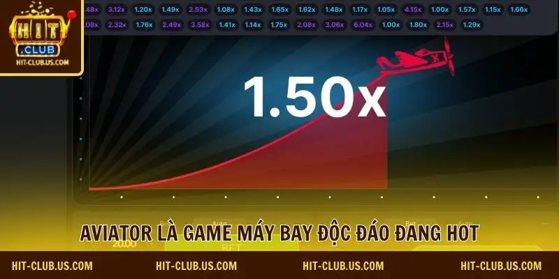 Aviator là game máy bay độc đáo đang hot