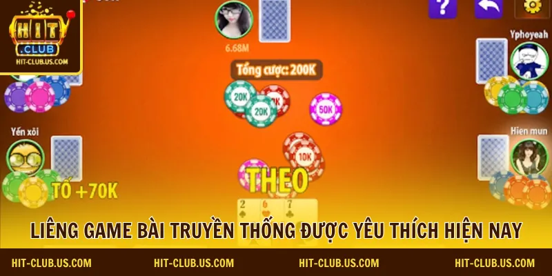 Liêng game bài truyền thống được yêu thích hiện nay