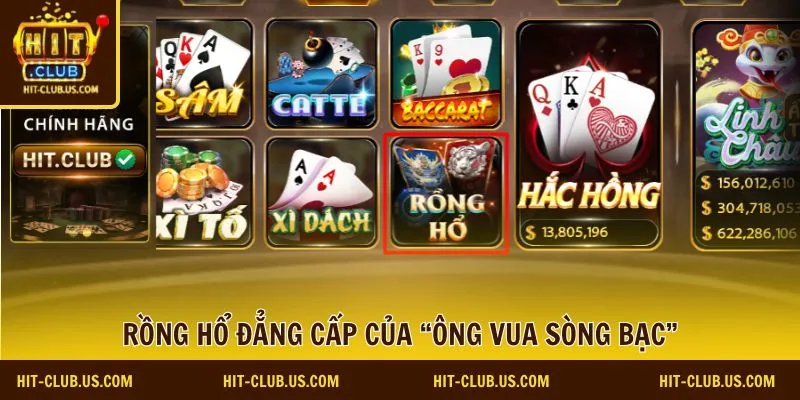 Rồng hổ đẳng cấp của “ông vua sòng bạc”