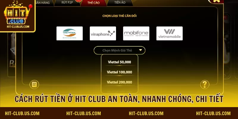 rút tiền hitclub